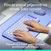 Klaviatūra LOGITECH POP Piktogramų klavišai – ALYVINĖ – JAV INT'L – BT – INTNL-973
