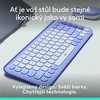 Klaviatūra LOGITECH POP Piktogramų klavišai – ALYVINĖ – JAV INT'L – BT – INTNL-973