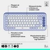 Klaviatūra LOGITECH POP Piktogramų klavišai – ALYVINĖ – JAV INT'L – BT – INTNL-973
