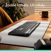 Klaviatūra „Logitech Signature Slim Solar“, grafito spalvos – CZ/SK