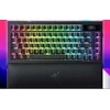 Razer | BlackWidow V4 Pro 75% | Mechaninė klaviatūra žaidimams | 4K Hz Wireless | US | Juodas | Oranžinis Tactile Switches Gen‑3 | Belaidė jungtis
