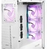 Genesis | Kompiuterio korpusas | IRID 505 ARGB | Šoninis langas | Baltas | Midi Tower | ATX