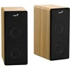 Kompiuterio kolonėlės Genius głośniki SP-HF1220BT, 2.0, 45W, ruda-juoda, Bluetooth