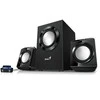 Kompiuterio kolonėlės Genius garsiakalbiai SW-2.1 300 ver.II, 2.1, 10W, juoda