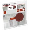 Kreator KRT232006 - 5pcs Grinding wheel 225 mm G100