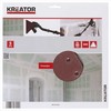 Kreator KRT232504 - 5x Triangular sandpaper 3x285 - G60
