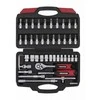 Kreator KRT500117 - 46 dalių 1/4" nuogas komplektas dėkle