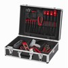 ALU CASE 460x330x155MM Juodas Kreator