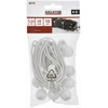 Kreator KRTH40906 - Užspaudžiamos gumytės su rutuliuku 4 mm, 25 cm 10 vnt.
