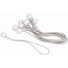 Kreator KRTH40906 - Užspaudžiamos gumytės su rutuliuku 4 mm, 25 cm 10 vnt.