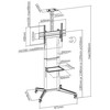 Laikiklis Fellowes „Brateck“ mobilus stovas T1040T televizoriui, 37–70 colių, 50 kg, 2 lentynos