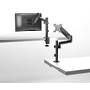 Fellowes „Brateck Monitorius“ laikiklis LDT48-C012, vienos svirties, ant strypo laikiklio, su dujine amortizatoriumi