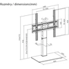 Laikiklis GoGEN TV Stand for 32" to 65" TVs