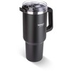 LT4088 KUBEK TER. Juodas 1,2L HUGE LAMART