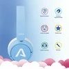 Ausinės LAMAX SoundKid1 - su lankeliu ant galvos - modrá