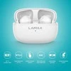 Lamax Clips1 Play Ausinės Belaidės į ausis įkišamos Calls/Music USB Type-C Bluetooth Baltas