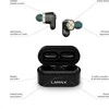 LAMAX Duals1 įdedamos ausinės – juodos