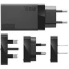 Lenovo 65 W adapteris su keičiamais kištukų antgaliais