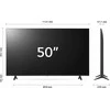 Televizorius LG UHD 50UR78006LK TV 127 cm (50") 4K Ultra HD Smart TV Wi-Fi Juodas