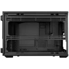 Lian Li DAN Cases B4 Wood Edition kompiuterio korpusas, Micro-ATX – riešuto spalvos, juodas