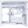 Lian Li O11 Vision-M kompiuterio korpusas, Micro-ATX, grūdintas stiklas – Baltas