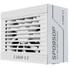 Lian Li SP serijos Platinum 80 PLUS Platinum maitinimo šaltinis, SFX, pilnai modulinis, PCIe 5.1, ATX 3.1 & 850 vatų, baltas