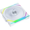 Lian Li UNI FAN SL Wireless ARGB PWM korpuso ventiliatorius – Reverse Blade, 120 mm, baltos spalvos