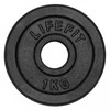 LifeFit Disc 1,0kg, metal, for 30mm bar