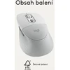 Belaidė kompiuterio pelė Logitech Signature Comfort Plus M850L, Bluetooth, Balta