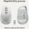 Belaidė kompiuterio pelė Logitech Signature Comfort Plus M850L, Bluetooth, Balta