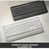Klaviatūra Logitech MK650 verslui/OFFWHITECZE-SKYINTNL
