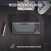 Klaviatūra Logitech MX Mechaninė Mini for Mac/ belaidė/ grafitas/ US