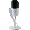 LOGITECH Yeti GX dinaminis RGB žaidimų mikrofonas su LIGHTSYNC OFF Baltas