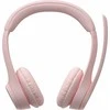 Ausinės - Logitech Zone 300 Dual Mic Bluetooth 20h Baterijos Gyvenimas Rosé