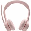 Ausinės - Logitech Zone 300 Dual Mic Bluetooth 20h Baterijos Gyvenimas Rosé