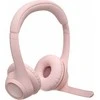 Ausinės - Logitech Zone 300 Dual Mic Bluetooth 20h Baterijos Gyvenimas Rosé