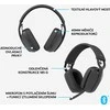 Logitech Zone Vibe 100 belaidės ausinės, Juodos