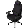 LORGAR CHA41, Ergonomic Gaming Chair Advanced, premium anti-stain fabric, Juodas/violetinė