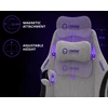 LORGAR CHA41, Ergonomic Gaming Chair Advanced, premium anti-stain fabric, Juodas/violetinė