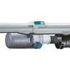 Makita CL004GZ Akumuliatorinis dulkių siurblys 40V XGT, Elektrinis besisukantis šepetys, 110W, cikloninis, Be akumuliatorių ir kroviklio! Balts