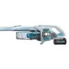 Makita CL004GZ Akumuliatorinis dulkių siurblys 40V XGT, Elektrinis besisukantis šepetys, 110W, cikloninis, Be akumuliatorių ir kroviklio! Balts