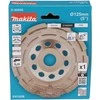 Makita DEIMANTINIS ŠLIFAVIMO DISKAS BETONUI, dvigubo segmento, 125mmx22,23mm D-80606
