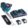 MAKITA grandininis pjūklas 2x18V DUC356PT2B 35cm 2x5,0Ah
