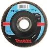 MAKITA KORUNDO ATVARTAS RATAS 125x22,23mm P 60 ALIUMINIS, PLIENAS, METALAS, MEDIENA
