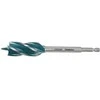 Makita Grąžtas medienai su 4 grioveliais ir 4 pjaunančiomis briaunomis, 24x165 mm, su 1/4" šešiakampiu koteliu E-26680