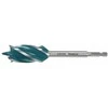 Makita Grąžtas medienai su 4 grioveliais ir 4 pjaunančiomis briaunomis, 28x165 mm, su 1/4" šešiakampiu koteliu E-26696
