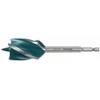 Makita Grąžtas medienai su 4 grioveliais ir 4 pjaunančiomis briaunomis, 38x165 mm, su 1/4" šešiakampiu koteliu E-26727
