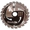 Makita T.C.T. pjūklas M-FORCE 190X2X30mm 15° T24 B-32041 T.C.T • 190 x30 mm • T24 • 15° • Medienai