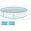 Marimex Pool Orlando 3,05 x 0,91 m Pilkas, pool, foil, skimmer (10303042)