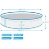 MARIMEX Pool Orlando 3,05 x 0,91 m RATAN, pool, foil, skimmer